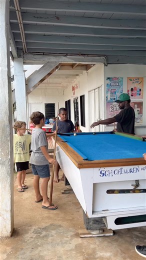 The ball wasn’t gonna go in and then Eliki got excited celebrating Seva not sinking the ball. When he jumped up, Seva’s ball went in winning the game🤣 | The Waka Family