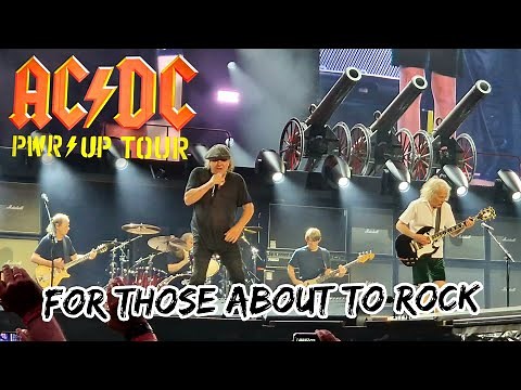 AC/DC - FOR THOSE ABOUT TO ROCK - Gelsenkirchen 17.05.2024 ("POWER UP"-Tour)