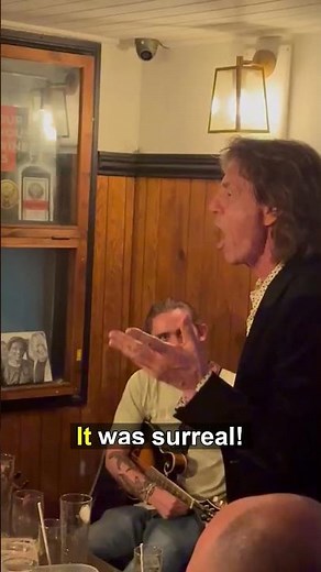 Mick Jagger Surprises Pub with a Legendary Performance!