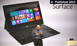 Microsoft Introduces a Challenger to the iPad (Published 2012)