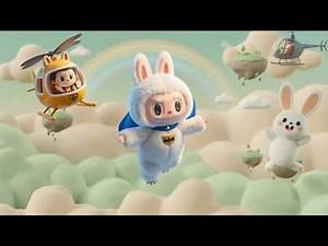 Fly with Labubu - Labubu and Friends Episode 1 🐰🎉 #labubu #cartoon #kidssong #toys