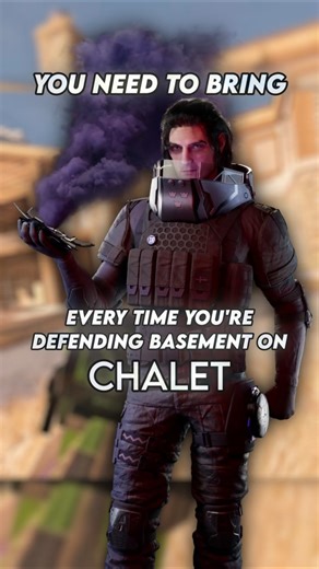 One Fenrir Trick PRO PLAYERS Use on Chalet #r6siege #shorts #tactical