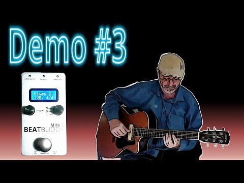 Practical BeatBuddy Mini 2 Demo #3 with Blues no. 2 Rhythm