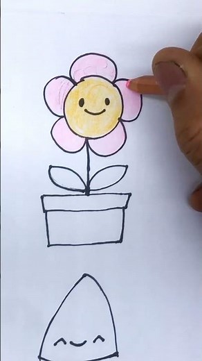 How to draw stickers on paper - Cute stickers drawing