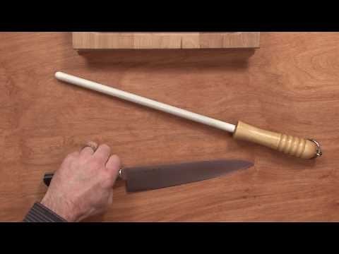 How I Use the Idahone Fine Ceramic Honing Rod