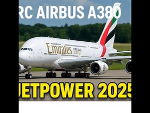 Ramy RC Scratch Build Emirates A380 JetPower 2025 Saturday