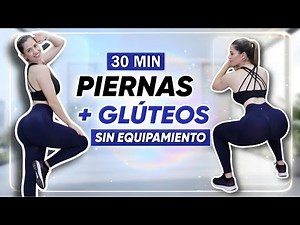 TONED LEGS AND BIG GLUTES | WEIGHTLESS HOME WORKOUT ROUTINE | NatyGlossGym