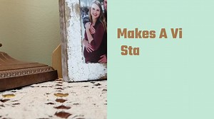 MY VINTAGE FINDS Rustic Photo Frame Distressed Wood Picture Frame - Etsy