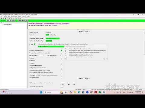 Video 2 part i Data entering with L1