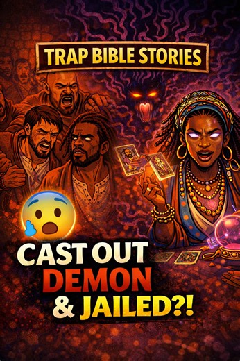Paul Cast Out a Demon and Went to Jail?! | Acts 16 Explained | Trap Bible Stories Acts 16 explained. In this Bible story breakdown, Paul and Silas are followed by a demon possessed girl who is telling the truth but speaking by the wrong spirit. When Paul casts the demon out, everything goes left. Acts 16 explained. This Bible breakdown explores one of the wildest moments in the New Testament, where obedience to God leads directly to persecution, prison, and a supernatural breakthrough. In Acts 1