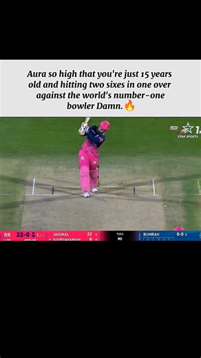 Aura Level: Infinity! ♾️ 15-year-old vs World's No. 1 Bowler.#vaibhavsuryavanshi