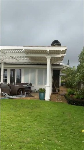 Storm Stoppers after Hurricane Lowell in Kalaheo, Kauai Hawai’i