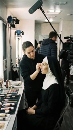 The nun: behind the scenes #horror #thenun #behindthescene