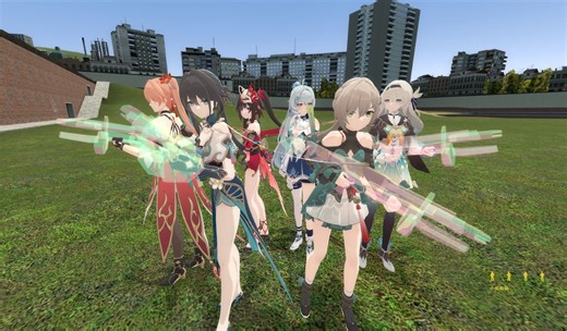 GMOD 更好的动画风格人物光影