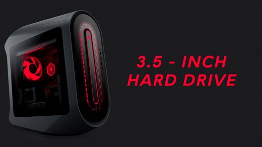 How to replace the 3.5-inch hard drive on Alienware Aurora R13 or Alienware Aurora Ryzen Edition R14 | Dell US