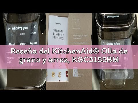 Reseña del KitchenAid® Olla de grano y arroz, KGC3155BM