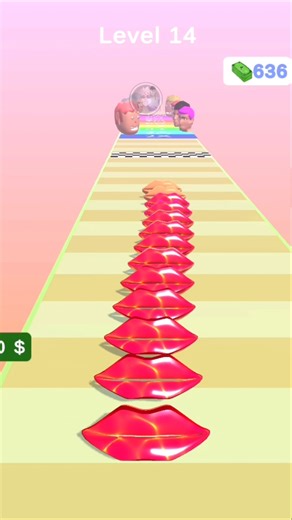 Lips 👄👄 Stack lvl-14 complete ✅#games #youtubeshorts #shorts