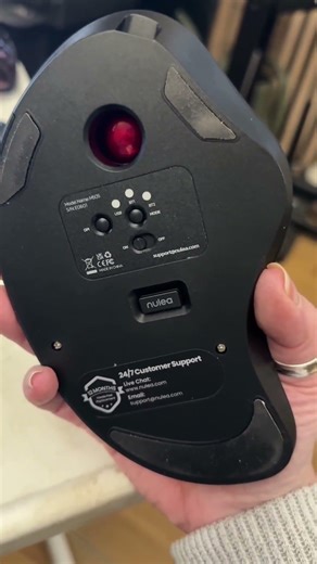 Features of a wireless trackball mouse | Nulea Electronics Review