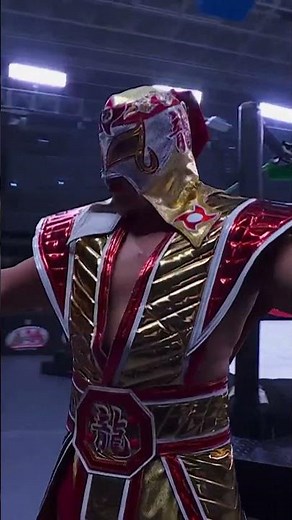 And so the magic of the dragon arrived… Octagón Jr. 🔥🐉