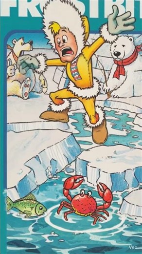 Activision Frostbite for the Atari 2600. #retrogaming #atari #atari2600 #videogame