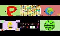 Mix of 6 videos from youtube : Too many bfdi auditions