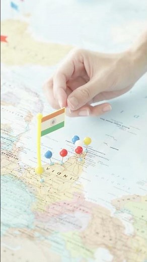 Where Is India on the World Map? / Indian Map on World Map