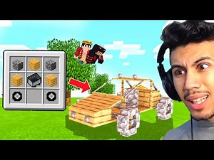 صنعنا حافلة باشياء بسيطة في ماين كرافت !!؟