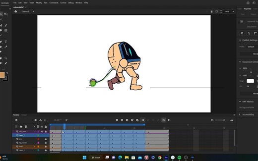 【An】Toni《2D角色动画：Adobe Animate 中创建动画》(中英双字)