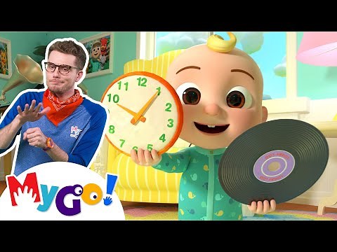 Shape Song | CoComelon Nursery Rhymes & Kids Songs | MyGo! Sign Language For Kids