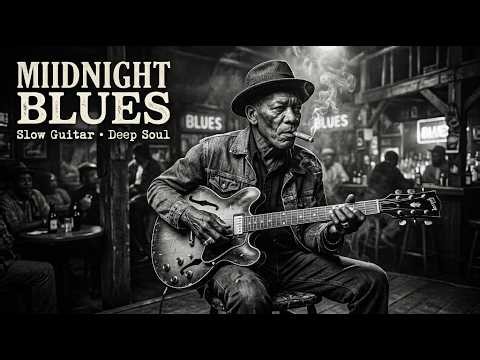 Chill Blues Guitar - Relaxing Electric Blues Lounge Music for Study, Work & Relax