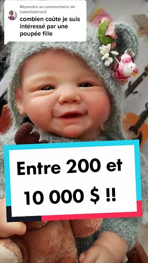 Création de poupées réalistes à des tarifs compétitifs