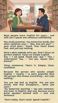 Easy English Conversation for Beginners l Improve Your English Pronunciation