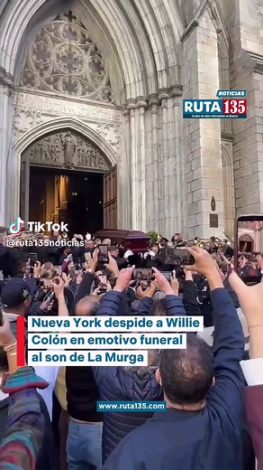 Despedida emotiva a Willie Colón en Nueva York