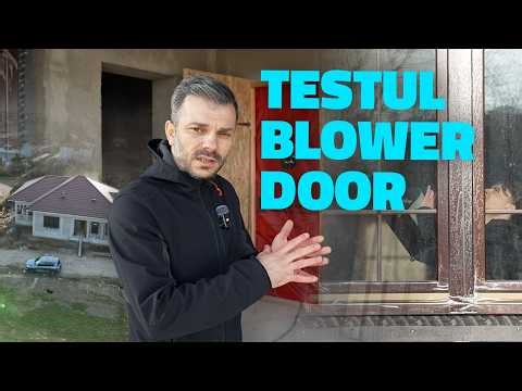 How airtight is your house? Blower Door Test explained + real case