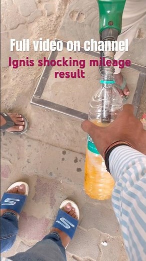 Shocking mileage of Ignis petrol #mileagetest #ignis