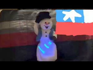 spinning snowflake snowman in spanish