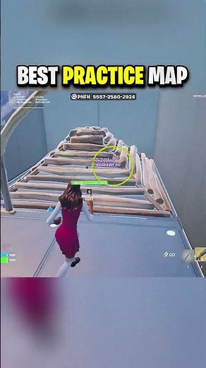 BEST Practice map for your routine 👀😱 #fortnite #fortniteclips