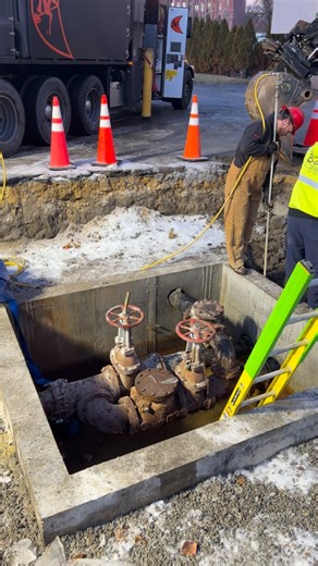 LMA Services on Instagram: "Back in Lawrence this morning. Eliminating the vault and stand pipe system and adding all new underground valves. New standpipe connection direct to building next week. Busy morning ahead with a quick mid day shut down to make connections! #boston #excavation #water #contractor #work"