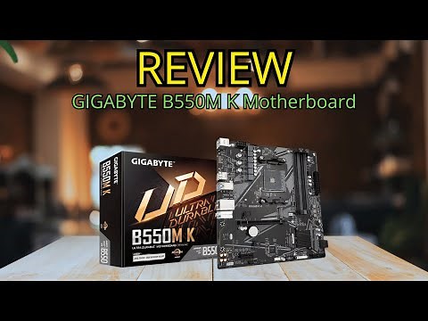 GIGABYTE B550M K Review 2025 | Best Budget AMD Ryzen Motherboard for Gaming & Productivity!