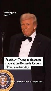 Trump Hosts Kennedy Center Honors