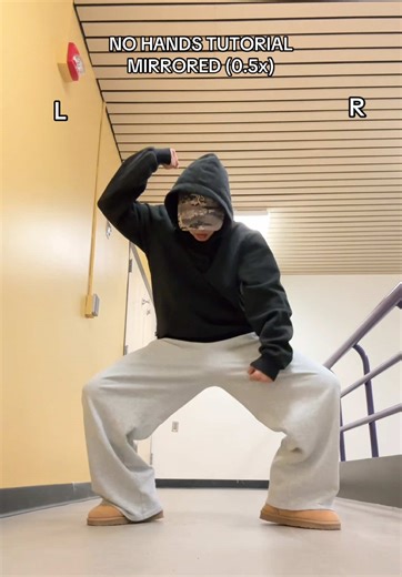 Replying to @Miracle Baby😇❤️ Here is a tutorial for No hands (Put on 2x speed for normal speed😊) Dc: @rivernovin #dancetrend #dancetutorial #viral #trending #fyp