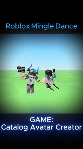 Squid Game Mingle Dance (Roblox Catalog Avatar Creator) #fyp #robloxshorts #minglegame #roblox