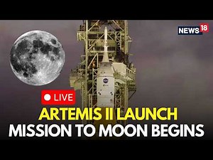 Artemis 2 Launch LIVE | Nasa's Moon Mission LIVE | Moon Rocket | Keneddy Space Centre | N18G