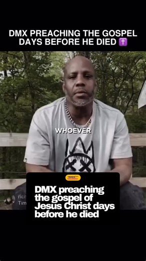 TrendsO’clock on Instagram: "DMX preaching the gospel of Jesus Christ days before he died! —Rest in peace DMX🙏🏿 :Delivering as it unfolds… Follow @trendsoclock now to stay updated always! #dmx #dmxforever #viral #gospeltruth #jesuschrist"