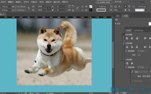 InDesign 如何进行抠图和文字绕排图片的方法