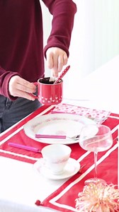 ANNOVA Silverware Set, Retro/Rivet Colorful Stainless Steel Tableware Kitchen Flatware Set Utensils, Includes Dinner Knives, Forks, Spoons, Salad Forks & Dessert Spoons (Red, 10 Pieces)