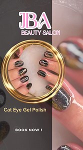 1.4K views | Discover the magic of our new Cat Eye Gel Polish trend, now available at JBA Beauty Salon. Experience the captivating, multidimensional shine today! | 헝헕헔 헕험헔헨헧헬 헟헢헨헡헚험 - 헗헔헦헠헔 헖헔헩헜헧험 | Facebook