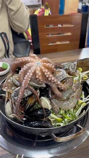 Fresh Seafood in Jeju Island | Must-Try Korean Seafood 🌊🦀