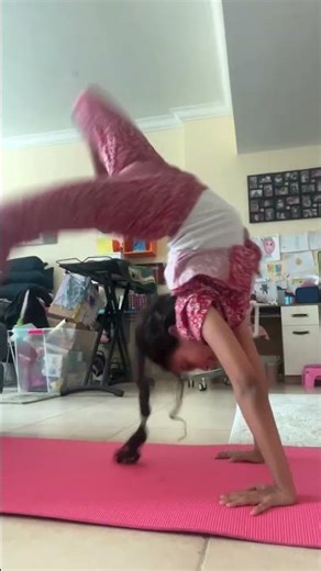 (Day three) of trying to do a backbend kick over
