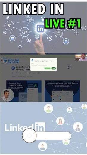 careerflow linkedin optimization Step1 #1 #shorts #linkedinprofile